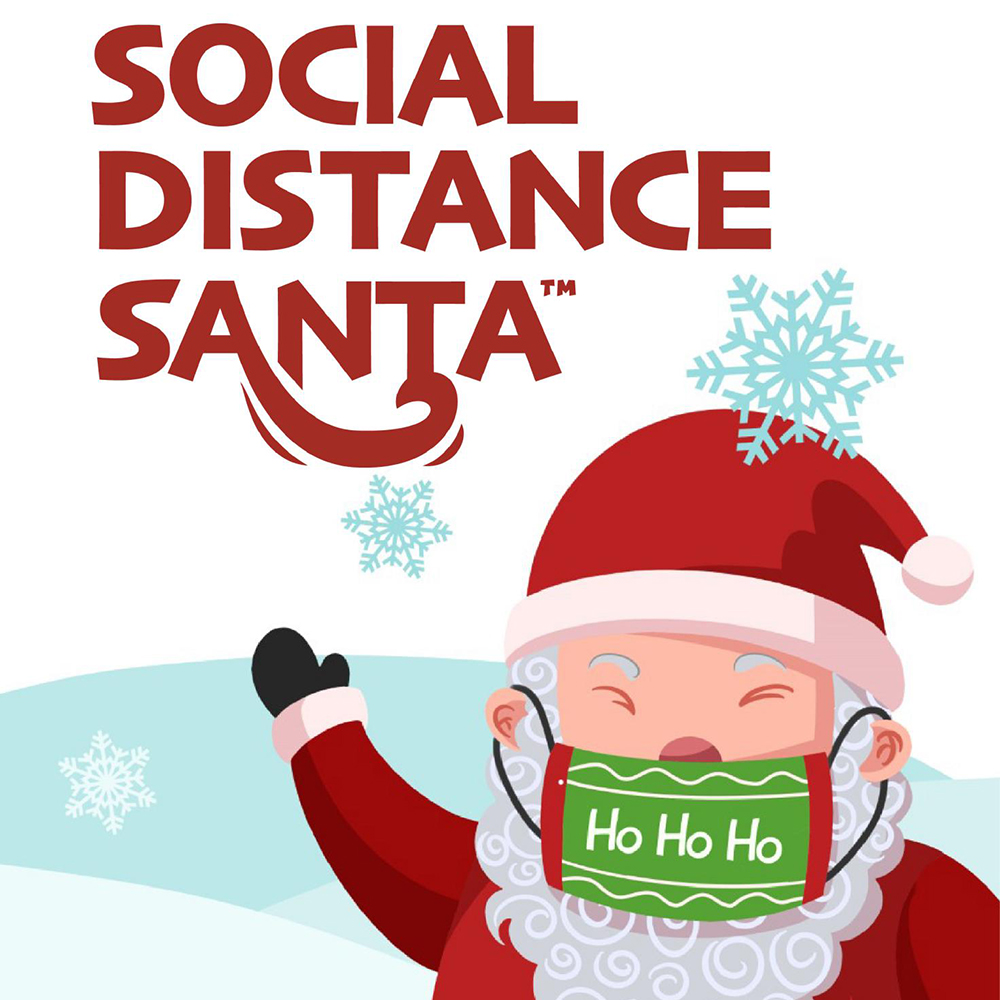 Social Distance Santa